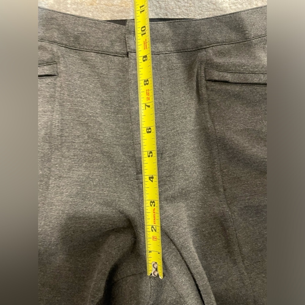 Title Nine Kate Pants Slim Women's Size 12 Gray Pointe Knit Drawstring Versatile - Picture 10 of 14